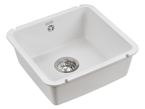 Кухонная мойка Paulmark UNTER PM204543-WH 45х45 цвет белый